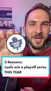 Three reasons why the Toronto Maple Leafs will win a playoff series this  year #leafs #nhl