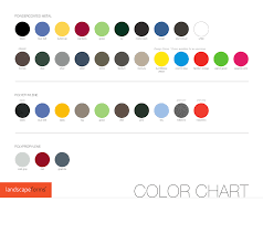 color chart landscape forms