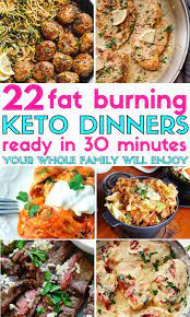 22 Stupid Simple Quick Keto Dinners That Are Ready In 30 Minutes Or Less Keto Recipes Dinner Keto Crockpot Recipes Ketosis Diet Recipes