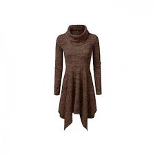 Women Sweaters Ninexis Womens Cowl Neck Long Sleeve Flowy
