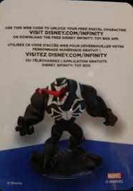 Unique web codes to unlock . Tv Movie Video Games Disney Infinity 2 0 Marvel Super Heroes Spider Man Venom Web Code Card Woodland Resort Com