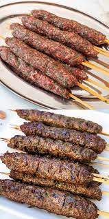 Kafta Kebabs Recipe Beef Recipes Easy Recipes Beef Kabob Recipes
