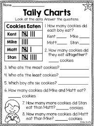 Tally Charts Differentiated Worksheets I Seriously Love These Math Units They Have Everything You First Grade Math Graphing Worksheets Graphing First Grade