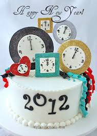 Happy New Year Cake Blog Tutorial New Year S Cake Cake Blog New Year S Desserts