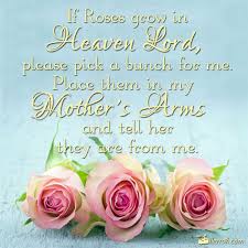 Birthday Flowers For Mom In Heaven Pin By Llerrah Ecards On Mother S Day Birthday In Heaven Mom Mom In Heaven Mother S Day In Heaven