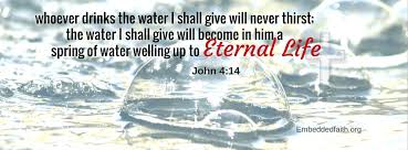 Image result for images jesus spring of water eternal life