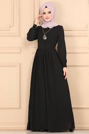Modaselvim Elbise Kemerli Tesettur Elbise 3687 2mb205 Siyah Moda Stilleri The Dress Elbiseler