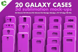 Galaxy Case Mock Up 3d Print Design Mockup Free Mockup Psd Free Psd Design