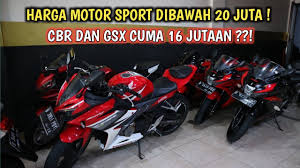 Pas banget yang punya budget yang dibawah 10 juta. Harga Motor Sport Dibawah 20 Juta Youtube