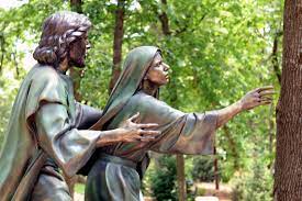 Fourth Station of the Cross - Thomas Jay Warren, Sculptor