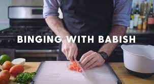 Binging with babish is the realization of a young(ish) man's dream to combine his love of film and cooking, and to have some fun in the process. Binging With Babish