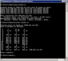 The options are very straightforward and simple, so you do not need to worry about learning any complex new operations and functions. Why Do Tracert Latencies Not Add Up To Ping Latency Server Fault