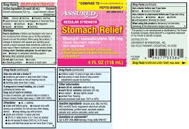 stomach relief regular strength liquid assured dollar