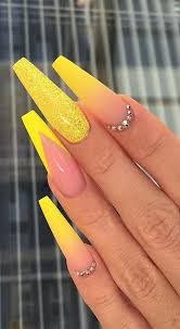 38 Creative And Newest Acrylic Nails Designs For This Year Part 21 Best Acrylic Nails Neon Nail Designs Yellow Nails Design