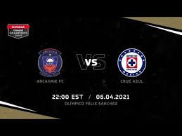 Cruz azul live score (and video online live stream*), team roster with season schedule and results. Sccl 2021 Arcahaie Fc Vs Cruz Azul Fc Youtube