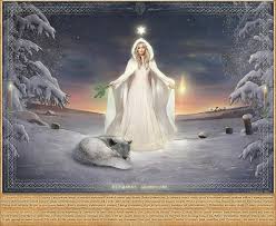 Dziewanna Gromniczna Worshipped At The Beginning Of February In Later Polish Beliefs Known As Our Lady Of Th Winter Goddess Slavic Mythology Slavic Folklore