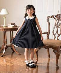 楽天市場 入学式 白襟付き前プリーツワンピースアンサンブル 女の子 白ボレロ ノースリーブワンピース 紺 ネイビー パープル 紫 115 120 130 cm 卒園式 子供服 フォーマル 子供スーツ キッズ キャサリンコテージ 子供ドレス キッズ フォーマル ワンピース 子供