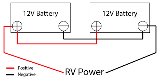 The first component is emblem that indicate electric component in the circuit. How To Wire Multiple 12v Or 6v Batteries To An Rv