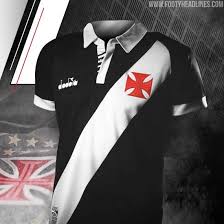 Vasco da gama's first kit, used in rowing, was created in 1898, and was completely black, with a left diagonal sash. Vasco Da Gama 2019 20 Heimtrikot Veroffentlicht Nur Fussball