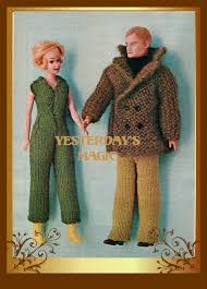Instant Download Pdf Easy Knitting Pattern To Make Barbie Ken Etsy Crochet Barbie Clothes Diy Ken Doll Clothes Easy Knitting Patterns