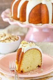 Almond Amaretto Bundt Cake Easy Bundt Cake Recipe Recipe Easy Bundt Cake Cake Recipes Almond Pound Cakes