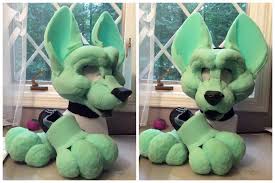 So For One Of My Theatre Classes I M Making A Large Foam Dragon Head This Is The Mock Up As I Work Out The Pattern For Fursuit Furry Fursuit Fursuit Tutorial And i won't be using it because of my limitations for health reasons i can't use foam based heads. fursuit tutorial