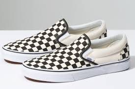 Black And White Slip On Vans Womens Checkerboard Slip On Shop Shoes At Vans In 2020 Vans Slip On White Slip On Vans Skate Shoes