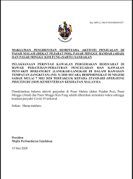 Makluman Penghentian Sementara Aktiviti Jabatan Penerangan Negeri Sabah Facebook