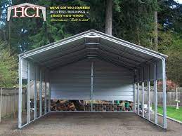All our products have a specific backing protection against oil canning which. Hci Steel Building Steel Rv Covers Carports Vancouver Washington 98663