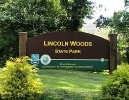 We were greeted by a friendly ranger in the parking lot asking us how long we would be out there. Lincoln Woods Blackstone River Valley National Heritage Corridor