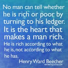Quotes About Rich Heart 54 Quotes