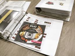 Instruction manual organization — The Organized Mom Life