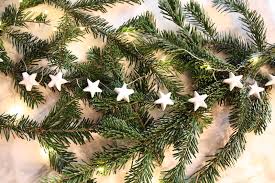 Faites le plein de bonnes idées pour votre décoration de noël, du sapin à la table de fêtes, sans oublier le calendrier de l'avent et les cartes de voeux. Diy Deco De Noel A Faire Soi Meme Guirlande Etoile En Platre