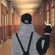 In 2019 hijab drawing hijab download now gambar anime muslimah tomboy anna gambar animasi kartun download now top 9. Pin Oleh Sofea Di Hijab Gaya Hijab Gadis Manga Potret Diri