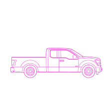 Trucks or pickup trucks are the workhorses of the auto industry. Pickup Trucks Dimensions Drawings Dimensions Com