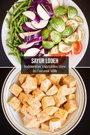 Sayur Lodeh Indonesian Vegetable Stew In Coconut Milk Recipe Easy Asian Recipes Indonesian Food Cuisine Recipes