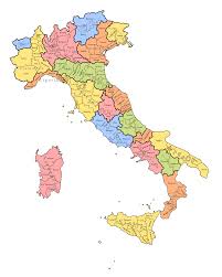 Karte von 20 italienischen regionen. Verwaltungsgliederung Italiens Wikipedia