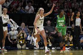 Caitlin Clark returns to Iowa in Fever's preseason game against Brazil  despite leg injury | Sports | thesunchronicle.com