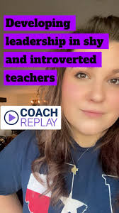 Building teacher leadership is not a one-size-fits-all approach. Let’s talk  about your quieter, yet fully capable teachers. If you have ideas, share  please!! If you’re a teacher that identifies as the ...