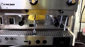Faema is a brand that is owned by the cimbali group, which also owns the la cimbali espresso machine brand as well casadio and hemerson. Faema No Stop 2 Group Espresso Machine Test And Use Youtube