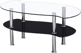 Our range includes modern coffee tables that convert with ease into dining tables, are height adjustable to allow use as a work surface or rotate and extend to. Colby Coffee Table Glass Clear Landlord Furniture Uk