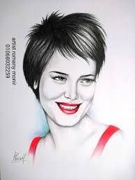 اماكن رسم البورتريه male sketch artist art