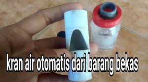 Sebaliknya ketika kran air ditutup, maka tekanan air melemah sehingga pompa air mati secara otomatis. Membuat Kran Air Otomatis Dari Pipa Paralon Youtube