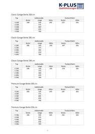 Calameo Abmessungen Garagen