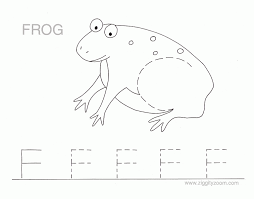 letter f alphabet tracing worksheets