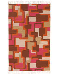 Based in portland, maine, angela adams offers unique, handmade modern area rugs and furniture to customers all over the world who share our commitment to the marriage of quality modern design and traditional craftsmanship. Foxy Area Rug By Angela Adams Designer Modern Handmade Rugs