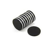 N42 Neodymium Black Epoxy Magnet - 13/16 in. x 1/16 in ...