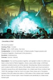 Casualties Of War In 2020 D D Dungeons And Dragons Dungeons And Dragons Homebrew Dnd Dragons