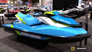 2016 Sea Doo Gti 130 Jet Ski Walkaround 2016 Toronto Boat Show Youtube