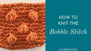 To dc5tog, work 5 dc all into the same stitch, leaving the last loop unworked on the hook each time. How To Knit The Bobble Stitch Youtube
